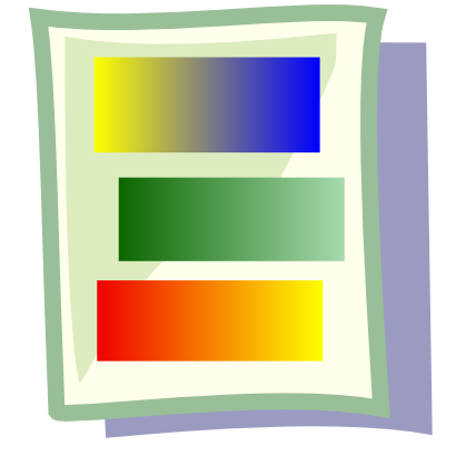 Download free sheet color icon